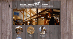 Desktop Screenshot of lovingchapelstables.com